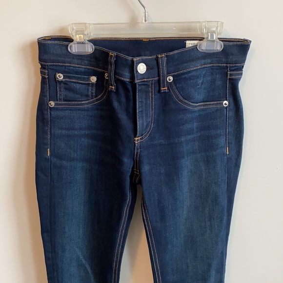 Rag & Bone Skinny Jeans in Bedford Wash - Picture 4 of 8